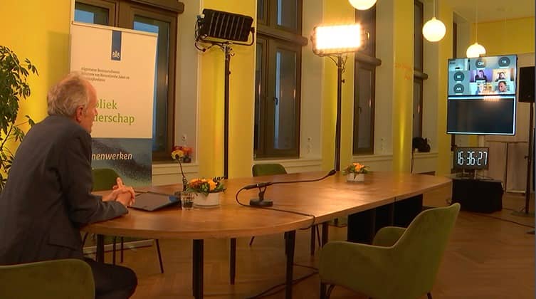 Bernard ter Haar tijdens de TMG-dag 16 november 2020