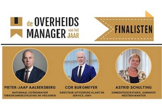 Finalisten Overheidsmanager 2021