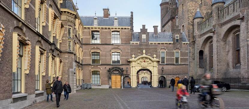 Het Binnenhof in Den Haag