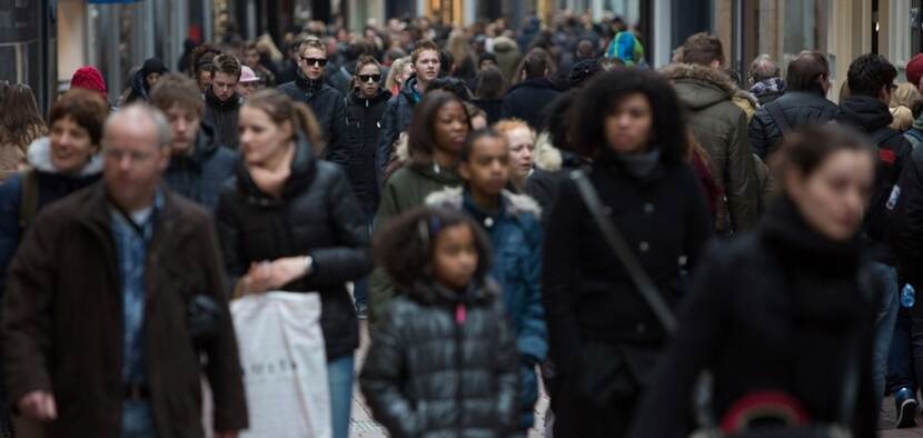 Mensen op straat